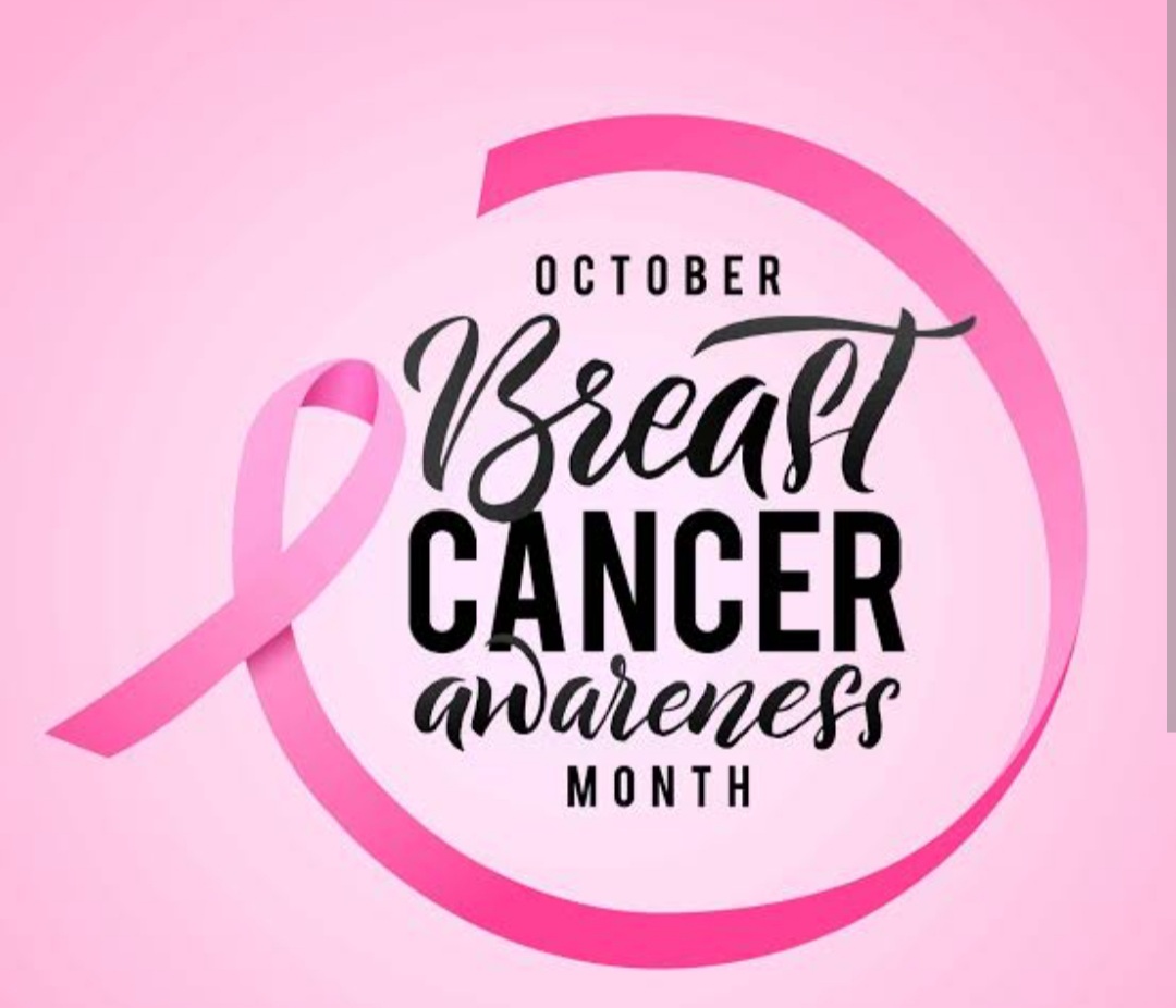 October Breast Cancer Awareness Month — pink ribbon